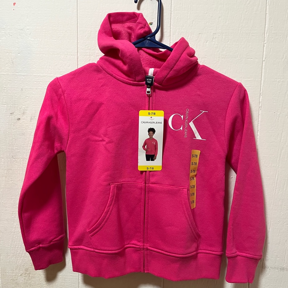 Calvin Klein Girls Hoodie - Picture 1 of 8